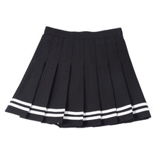 Load image into Gallery viewer, XS-3XL Women Skirt Preppy Style High Waist Chic Stitching Skirts Summer Student Pleated Skirt