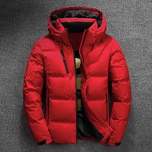 Load image into Gallery viewer, 2019 Winter Jacket Men's Quality Thermal Thick Coat Snow Red Black Parka Male