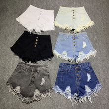 Load image into Gallery viewer, female fashion casual summer cool women denim Shorts high