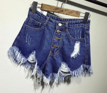 Load image into Gallery viewer, female fashion casual summer cool women denim Shorts high