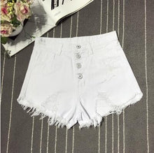 Load image into Gallery viewer, female fashion casual summer cool women denim Shorts high