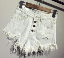 Load image into Gallery viewer, female fashion casual summer cool women denim Shorts high